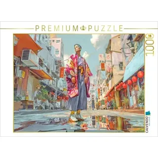 CALVENDO Puzzle Japanische Anime 1000 Teile Lege-Größe 64x48cm Foto-Puzzle für glückliche Stunden