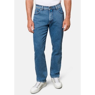 Pierre Cardin 5-Pocket-Jeans Dijon Comfort Fit Green Rivet Stretch Denim blau 38
