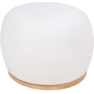 VCM Pouf Manhattan Polyester 55 x 36 x 89 cm Grau