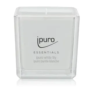 ipuro Essentials white lily Duftkerze 125 g