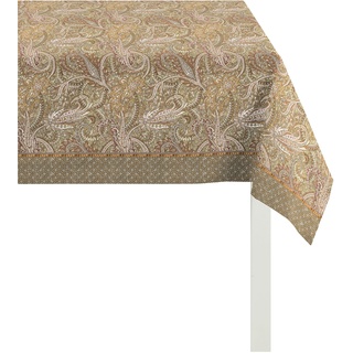 APELT Tischdecke, Baumwolle, beige, 130 x 130 x 0.2 cm