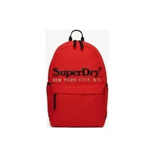 Superdry Venue Montana 18L Rucksack tiefrot schwarz