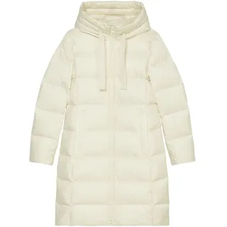 Feminine coat, down filled, fixed h 156 creamy white Größe 38