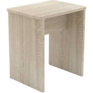 VCM Sitzhocker Würfel 1-tlg. 40 x 40 x 40 cm Braun