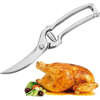 Westmark Geflügelschere Classic mit Federmechanismus 7 cm Edelstahl silber