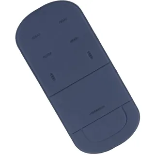 Baby Sitzauflage für Kinderwagen, Kinderwagen Kissen, Sitzauflage Buggy, Universal Kinderwagen Sitzauflage, Universell Einlage für Kinderwagen und Buggy, Weich, Atmungsaktiv, Leinen-Marineblau