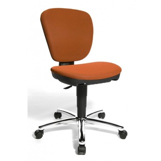 TOPSTAR Drehstuhl Kinder- und Jugend Drehstuhl orange Bürostuhl ergonomische