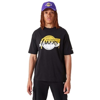 New Era Print-Shirt New Era NBA LOS ANGELES LAKERS Drip Logo Oversized Tee T-Shirt NEU/OVP XL