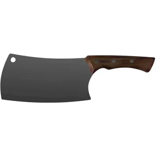 Tramontina Hackbeil, Küchenmesser, Schwarz, Braun