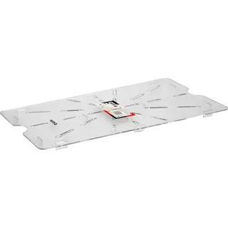 TRIZERATOP Bac gastro, égouttoir en polycarbonate GN 1/1 530x325mm