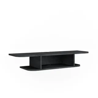 Vicco Lorio TV-Schrank 105 x 18,2 cm Schwarz Beton Holzwerkstoff