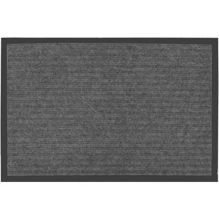 Bestlivings Fußmatte für Eingangsbereich- Schmutzfangmatte (Grau / 60x40cm) rutschfeste Sauberlaufmatte für Innen und Außen, saugfähiger Fußabstreifer