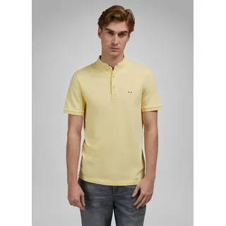 HECHTER PARIS Poloshirt POLO PIQUE mit Stehkragen und Knopfleiste beige XL