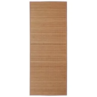 vidaXL Rechteckiger Teppich aus Bambus, 150 x 200 cm, Braun