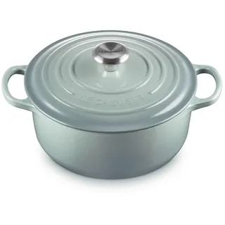 Le Creuset Signature Bräter 20 cm rund sea salt