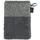 Waschhandschuh 16 x 22 cm schiefer