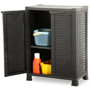 Kreher Kunststoffschrank Star 0 x 0 x 0 cm Schwarz