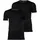 Modern Kurzarm-baselayer 2 Einheiten Black 2XL