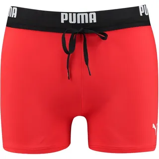 Puma Logo Badeshorts Red XL