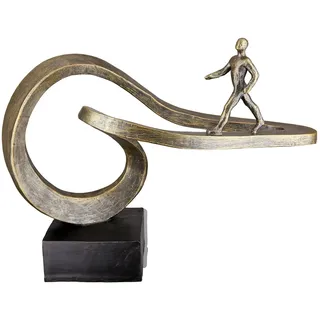 Gilde Skulptur Path, Bronze, Kunststoff, 32x25x15 cm | Gr.: onesize