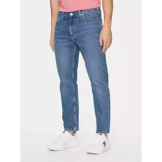 TOMMY HILFIGER DAD JEANS REGULAR TAPERED [ GR. W33 / L32 ] HERREN JEANS BLAU NEU