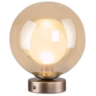 Paul Neuhaus LED-Akkutischleuchte Popup Alu, Eisen, Stahl & Metall Braun Bronze