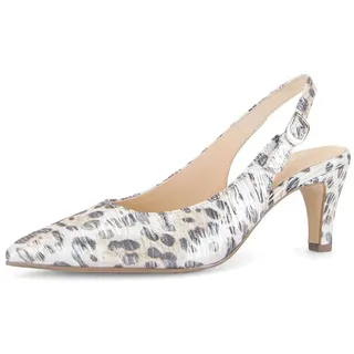 Gabor 81.590.31 Sling-Pumps Weiß 40,5