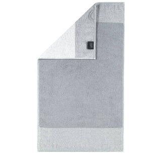 Cawö Gästehandtücher Gästetuch - Luxury Home, C Two Tone, 30x50 cm, Frottier grau