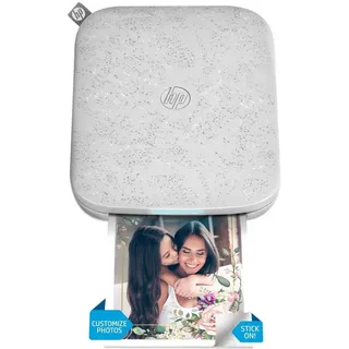 HP Sprocket 3x4 grau/weiß