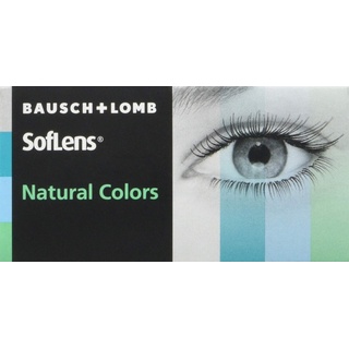 Bausch + Lomb SofLens Natural Colors Amazon (2 Linsen) - ohne Stärke PWR:0, BC:8.7, DIA:14, COLOR:Amazon