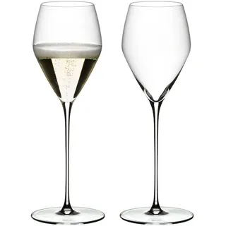 Riedel Veloce Champagner Weinglas Gläser-Set, 2-tlg. (6330/28)