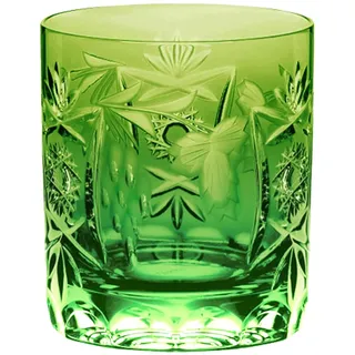Nachtmann Whisky Glas, 250 ml, grün, Traube, 35896, Whisky Tumbler aus Bleikristall, spülmaschinenfest, Made in Germany