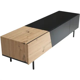 FineBuy Lowboard 150x40x40 cm Braun/MDF