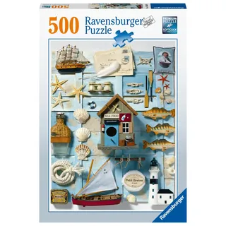 Ravensburger Verlag - Ravensburger Puzzle 16588 - Maritimes Flair - 500 Teile Puzzle für Erwachsene und Kinder ab 12 Jahren