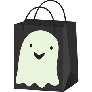 Amscan Geschenktüte 16 St. Schwarz/Weiß