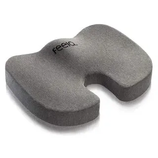 Feela Orthopädisches Sitzkissen 1 St 40 x 40 cm Grau