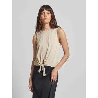 Top mit Cut Out Modell 'JUNE', Sand, M