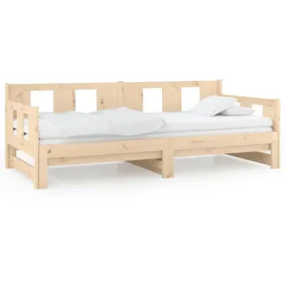vidaXL Tagesbett 90 x 190 cm Braun