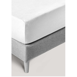 Kneer Easy-Stretch 25 Spannbetttuch - 140/160-200/220cm weiss