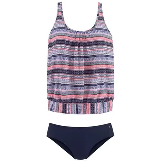 s.Oliver Tankini Damen Blau/Rosa 52