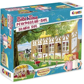 Kiddinx Bibi & Tina Martinshof Pferdestall-Set klein