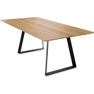 58 aufm Kessel Dagmar 120 x 75 x 80 cm Wildeiche beige