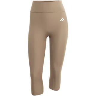 adidas Optimé Essentials 3/4-Leggings Damen KY5441 - khaki six XXL