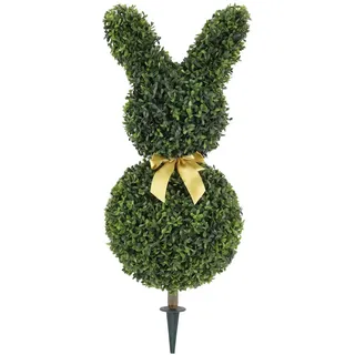 Homcom Künstliche-Buchsbäume, Grün, Kunststoff, 83 cm, Dekoration, Blumen | Zubehör, Kunstpflanzen