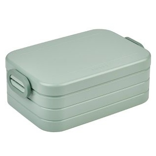 Mepal Lunchbox Take a Break midi Kunststoff, Brotdose mit Trenner, Nordic sage, 900 ml
