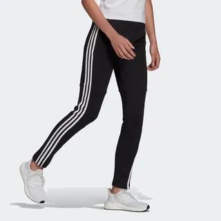 adidas Sportswear 3-Streifen Skinny Damen Relax-Hose schwarz/weiß - S