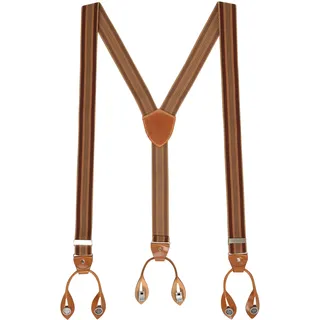LLOYD MEN’S BELTS Hosenträger Lederrückenteil und Roll-Clips 35 mm - L