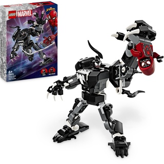 LEGO Marvel Venom Mech vs. Miles Morales, bewegliche Actionfiguren für Kinder, Spider-Man-Set mit Mini-Figuren für Superhelden-Duelle, Spielzeug-Geschenk für Jungen und Mädchen ab 6 Jahren 76276