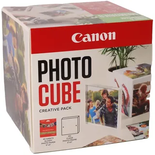 Canon PP-201 13x13 cm Photo Cube Creative Pack White Green 40 Bl.