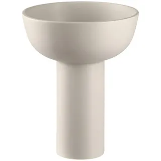 Blomus Vase Myabi, Beige, Keramik, rund, 21.0 cm, zum Stellen, auch für frische Blumen geeignet, Dekoration, Vasen, Keramikvasen